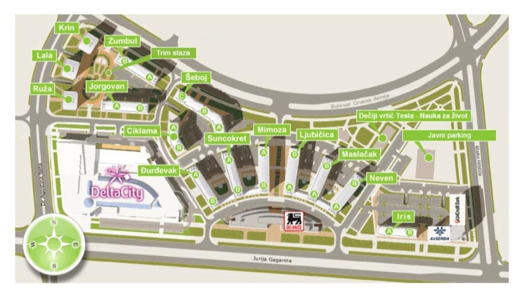 בלגרד Euforia Apartment מראה חיצוני תמונה